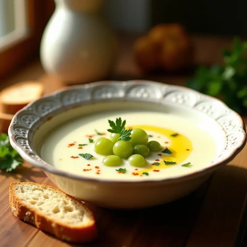 Sopa de Almendras Fría: Bebida Andaluz para Combatir el Calor