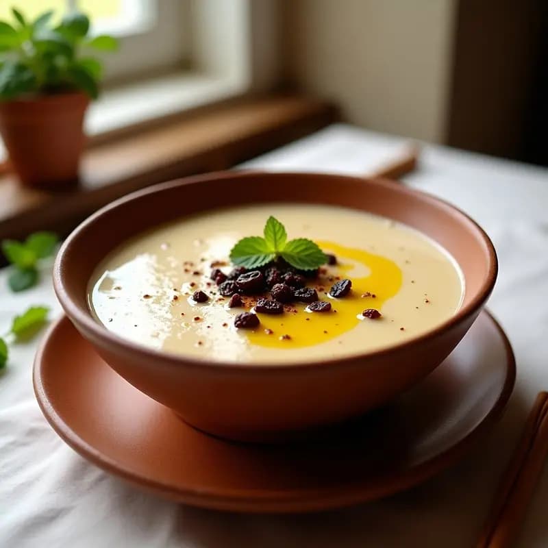 Sopa de Almendras con Uvas Pasas y Canela: Receta Fría de la Abuela Andaluza