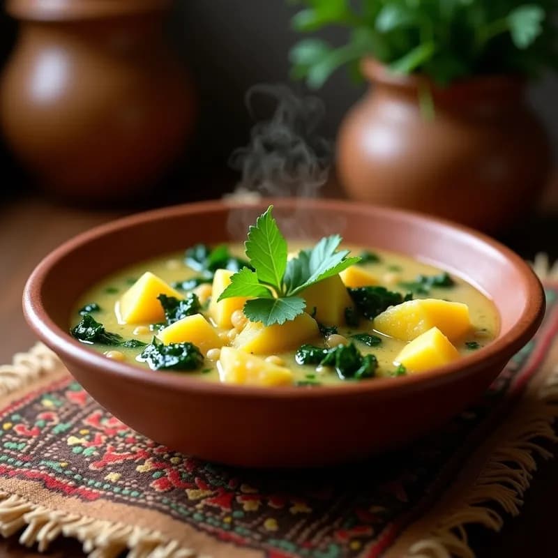 Sopa Aymara de Quinoa y Espinacas: Receta Tradicional Andina en 30 Minutos
