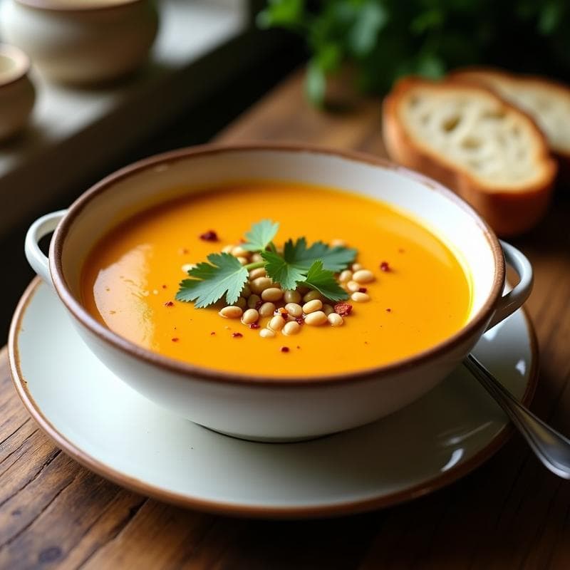 Sopa de Cacahuete y Calabaza: Receta Africana en Thermomix con Toque Cremoso y Picante