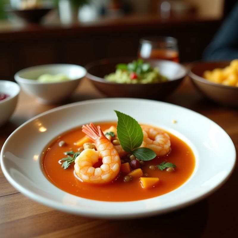 Sopa de Camarones y Limón con Hierba Santa: Receta Yucateca en 20 Minutos
