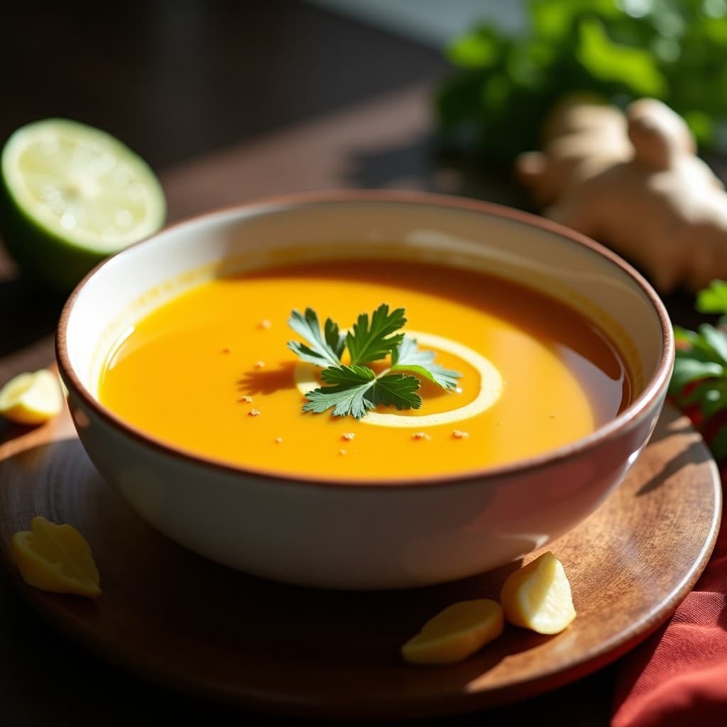 Sopa de Camu Camu y Jengibre: Receta Peruana Detox y Alta en Vitamina C