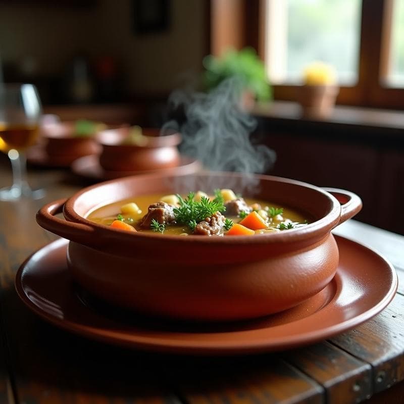Sopa de Castañas con Ternera: Receta de Olla Lenta Reconfortante y Alta en Hierro