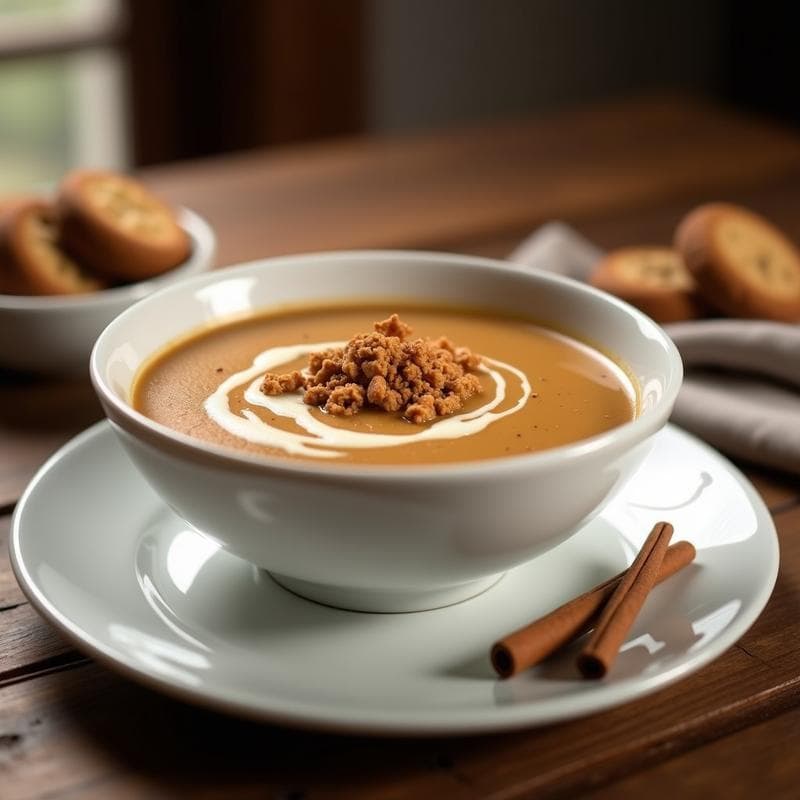 Sopa de Castañas con Galleta María: Receta Tradicional en Thermomix en 20 Minutos