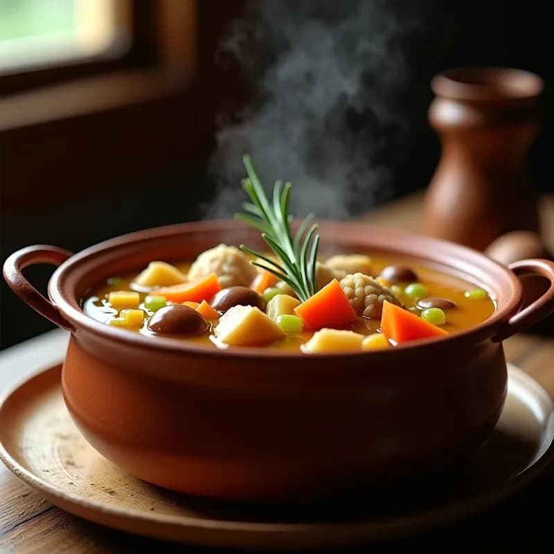 Sopa de Castañas con Pollo: Receta Tradicional de Otoño y Reconfortante