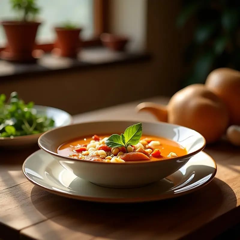 Sopa Castellana Gourmet: Receta Tradicional con Truco de Joel Robuchon para un Sabor Profundo