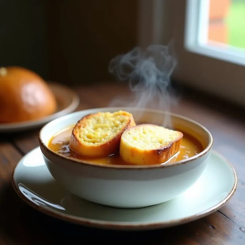 Sopa de Cebolla Gratinada: Receta en Thermomix Rápida y Reconfortante