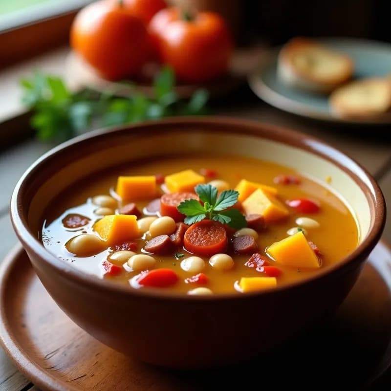 Sopa de Porotos Granados Chilena: Receta Tradicional Rápida y Nutritiva