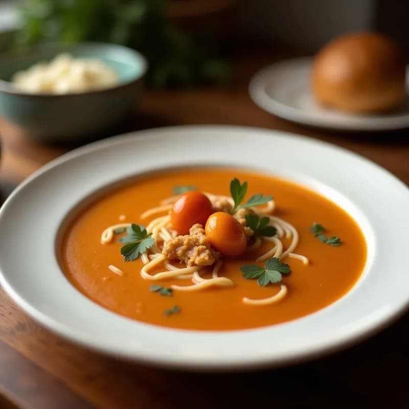 Sopa Crema de Castañas con Panceta Ahumada: Receta Reconfortante en 30 Minutos