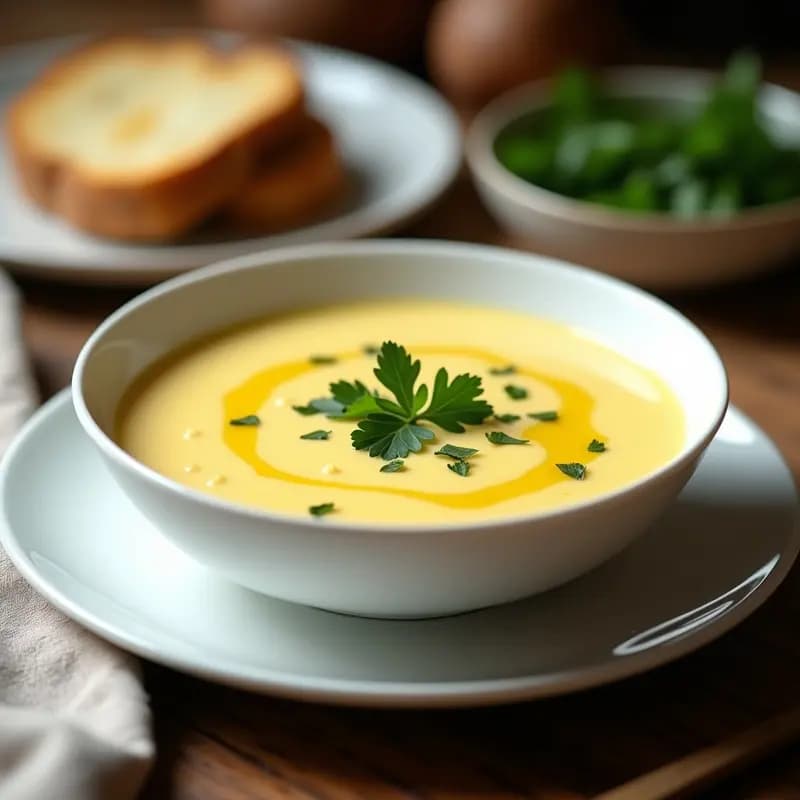 Sopa de Coliflor y Ajo Asado: Receta Cremosa y Sin Lácteos en 25 Minutos