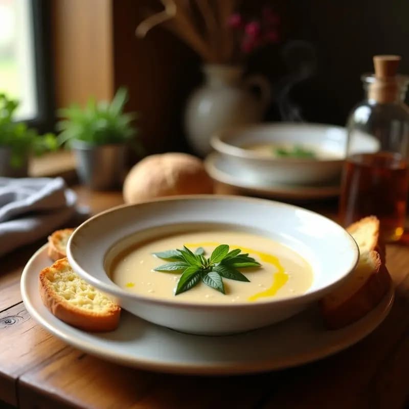 Sopa a la Minuta con Crema de Curí: Aperitivo Peruano Único y Nutritivo