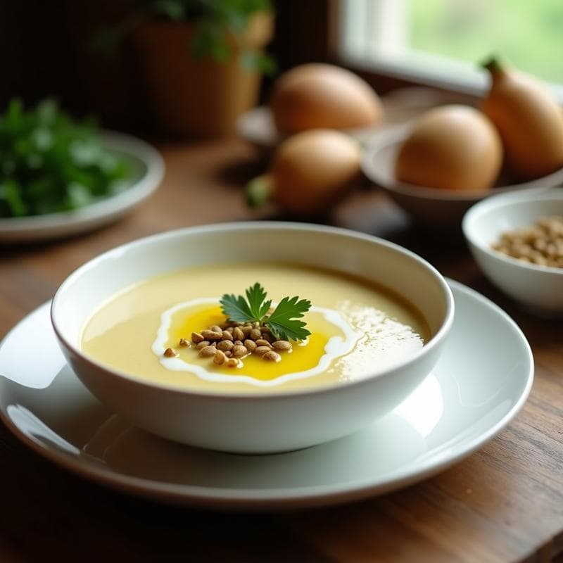 Sopa Crema de Topinambur y Coliflor: Receta Reconfortante y Digestiva en 30 Minutos