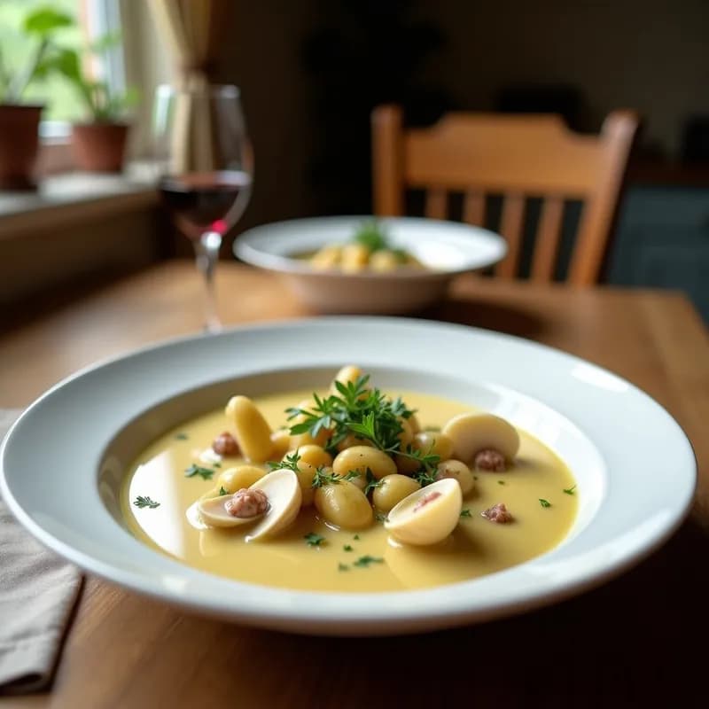 Sopa de Alcachofas y Almejas: Receta Gourmet en 30 Minutos con Toque Mediterráneo