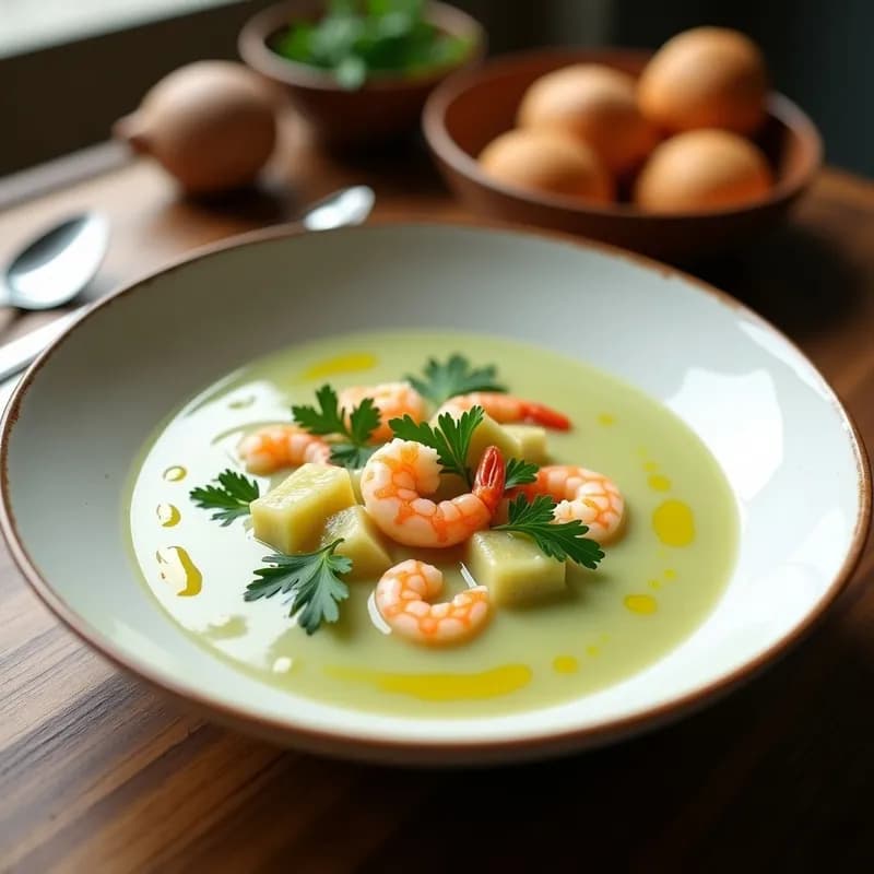 Sopa de Alcachofas y Gambas: Receta en Thermomix Cremosa y Rápida