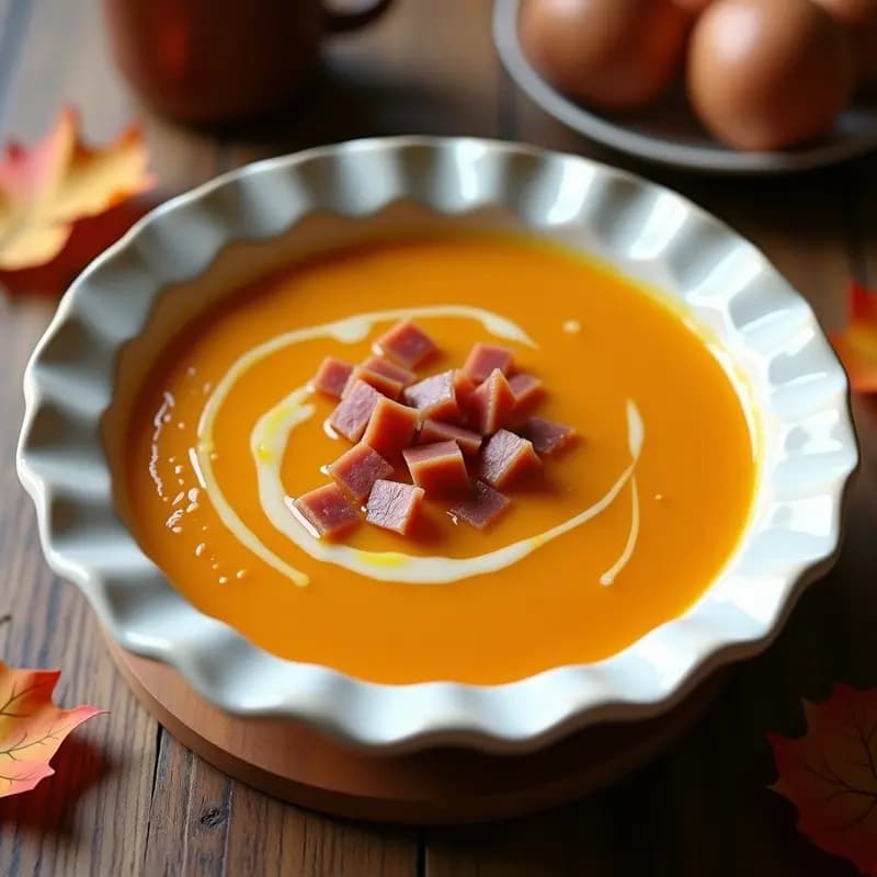 Sopa de Castañas y Boniato Cremosa: Receta Otoñal Sin Lactosa en 30 Minutos