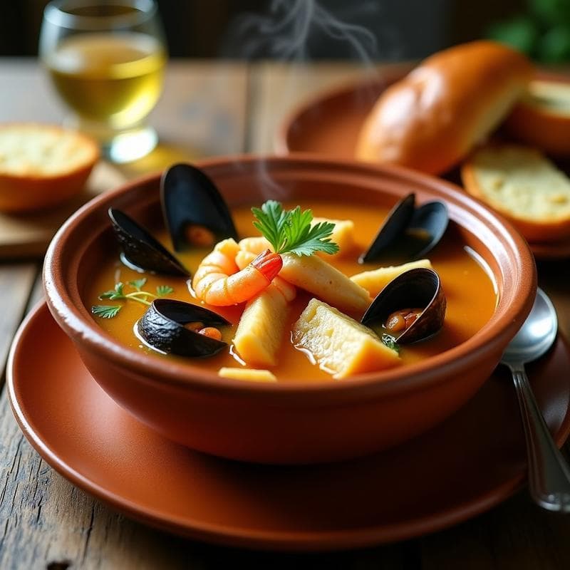 Sopa de Pescado Malagueña en Airfryer: Receta Tradicional Ultra Rápida y Sabrosa