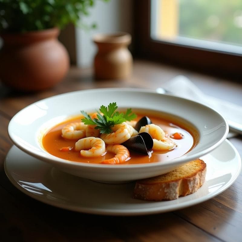 Sopa de Pescado y Mariscos a la Cantabra: Receta Tradicional en 30 Minutos con Sabores del Mar