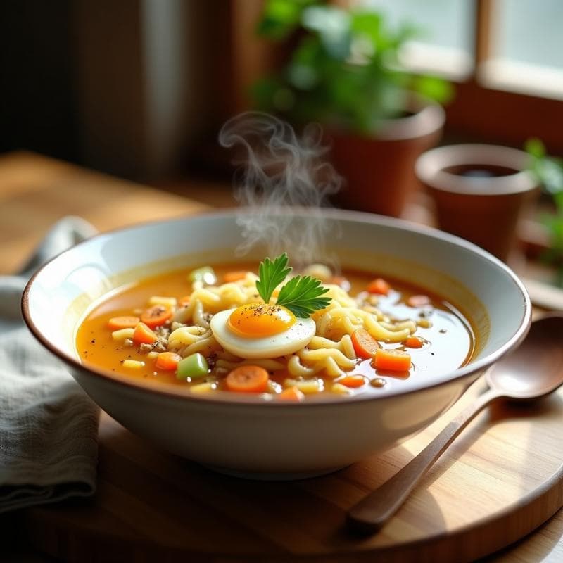 Sopa de Fideo Cabello de Ángel con Caldo de Huesos: Receta Tradicional en Olla Express y Rápida