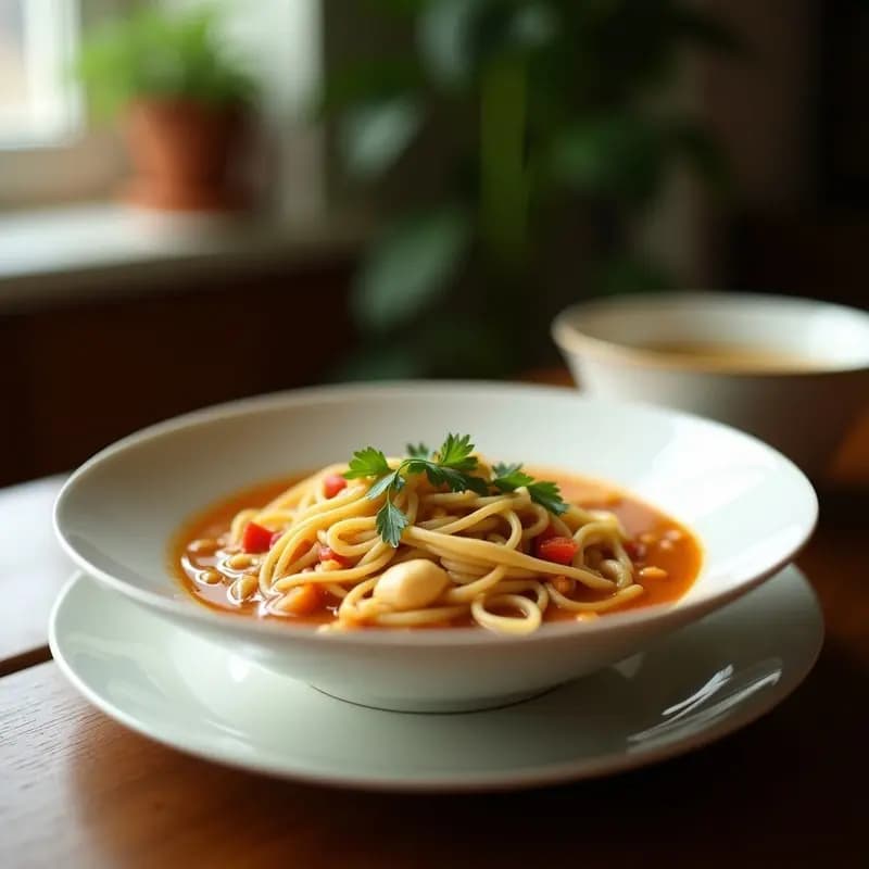 Sopa de Fideo con Caldo de Pollo y Hierba Santa: Receta Mexicana de la Abuela