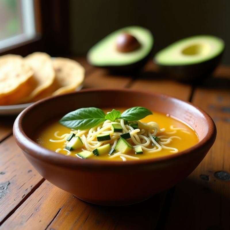 Sopa de Fideo con Huesos de Aguacate: Receta Mexicana Ecológica y Nutritiva