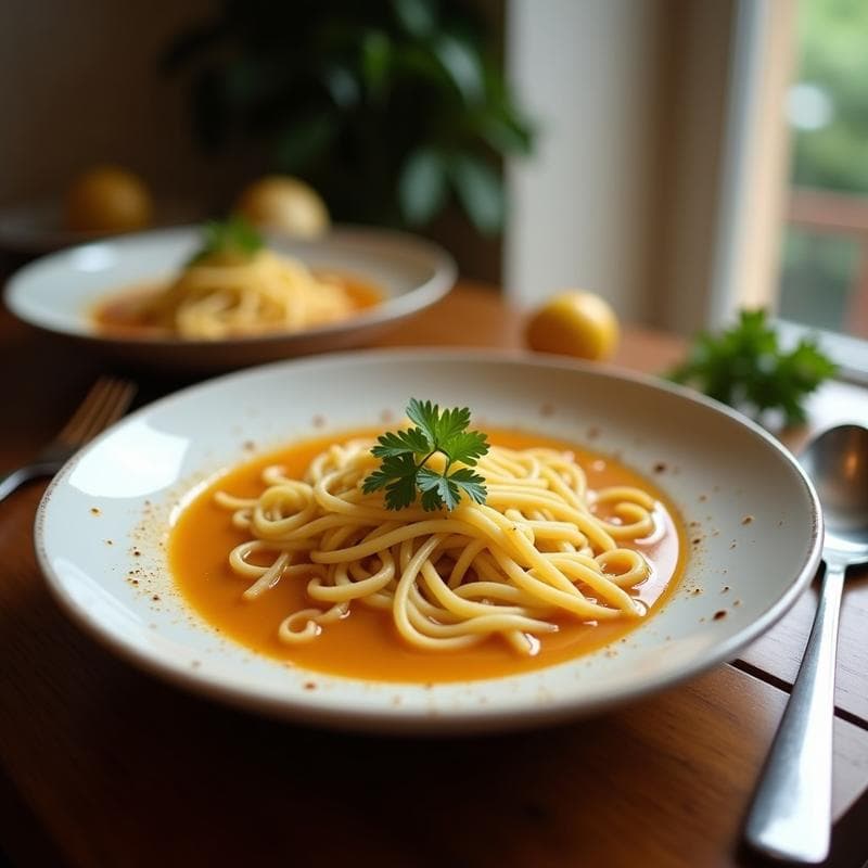 Sopa de Fideos de Arroz con Limón y Albahaca: Receta tailandesa en Thermomix Antigripal