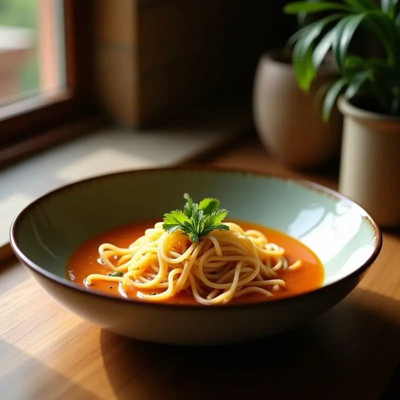 Sopa de Fideos Kudzu con Verduras: Receta Japonesa Sin Gluten y Detox