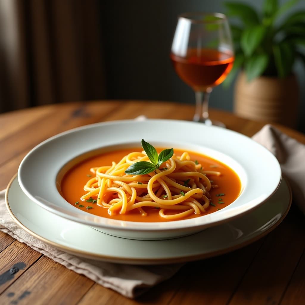 Sopa de Fideos Shakirat con Calabaza y especias: Receta Afgana en Olla Lenta