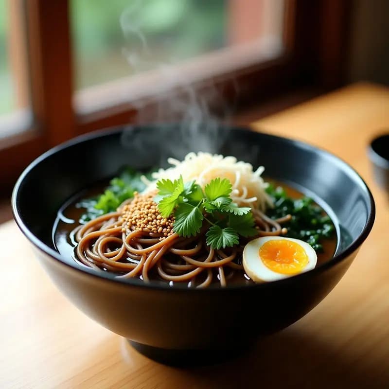 Sopa de Fideos Soba y Algas Wakame: Receta Japonesa Detox y Alta en Yodo
