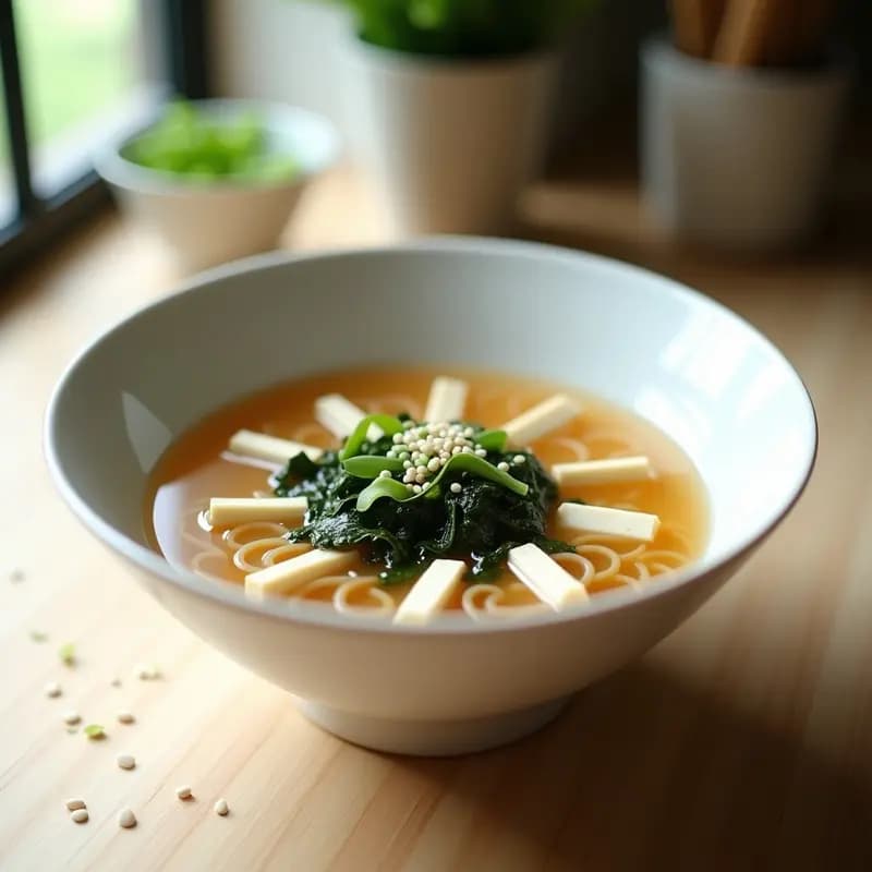 Sopa de Fideos Soba con Tofu y Algas Nori: Receta Japonesa Fría y Reconfortante