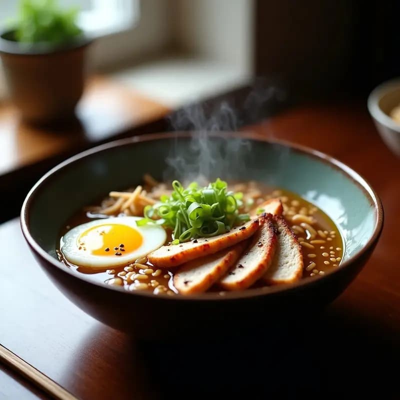 Sopa de Fideos de Trigo Sarraceno con Pollo y Jengibre: Receta coreana Reconfortante
