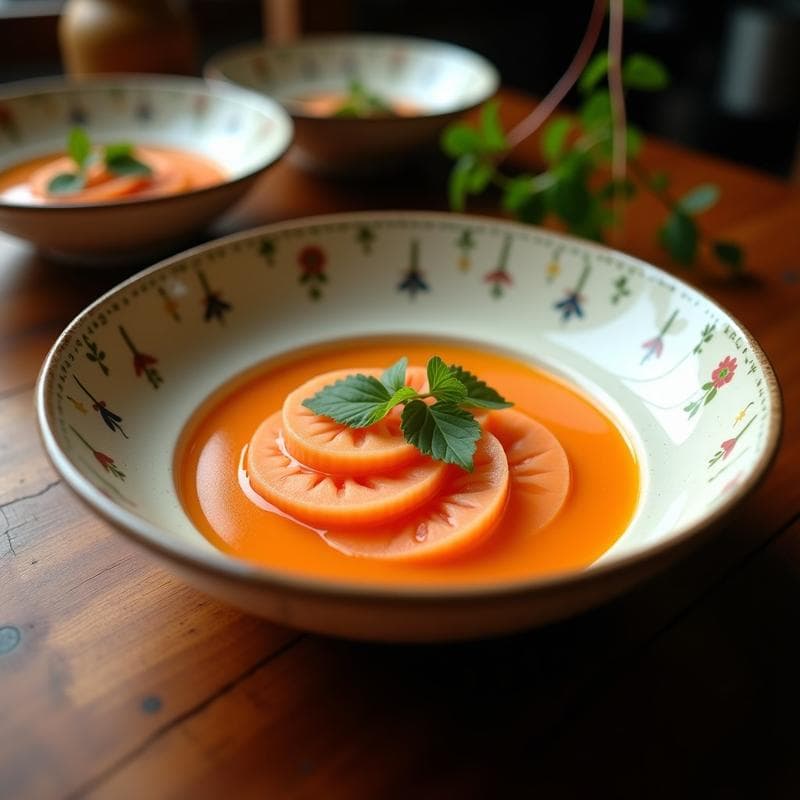Sopa Fría de Melón y Pimienta de Jamaica: Receta Veraniega Sin Cocción en 10 Minutos