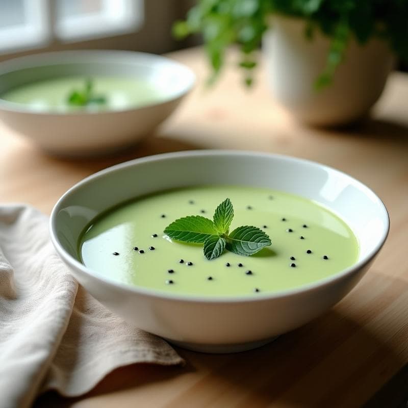 Sopa Fría de Pepino y Algas Fucus: Receta Vegana Detox y Rica en Yodo en 10 Minutos