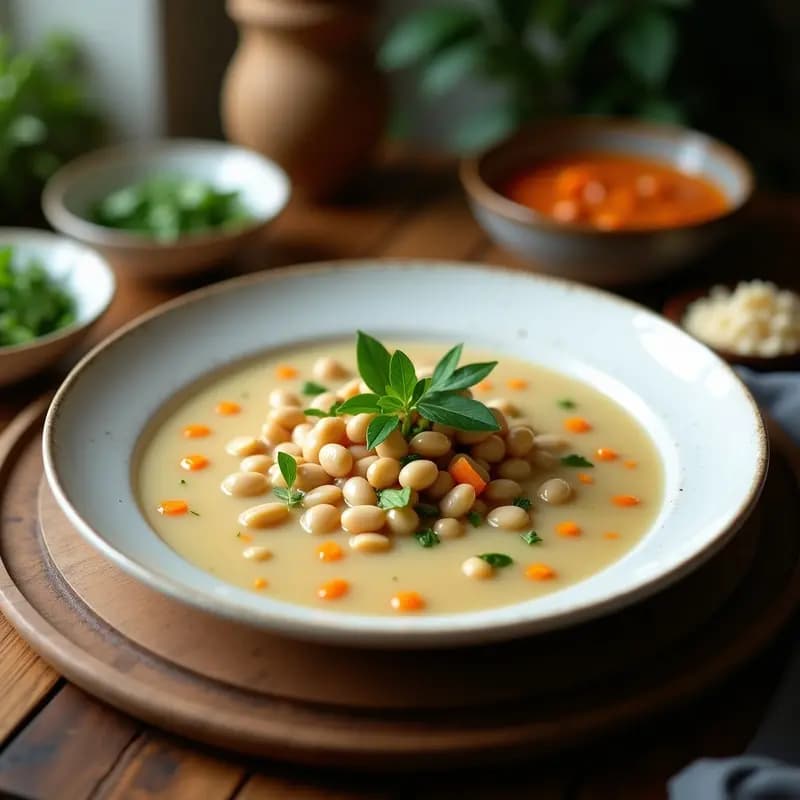 Sopa de Frijoles Mungo con Coco y Lemongrass: Receta Vietnamita en Olla Exprés para Desintoxicar