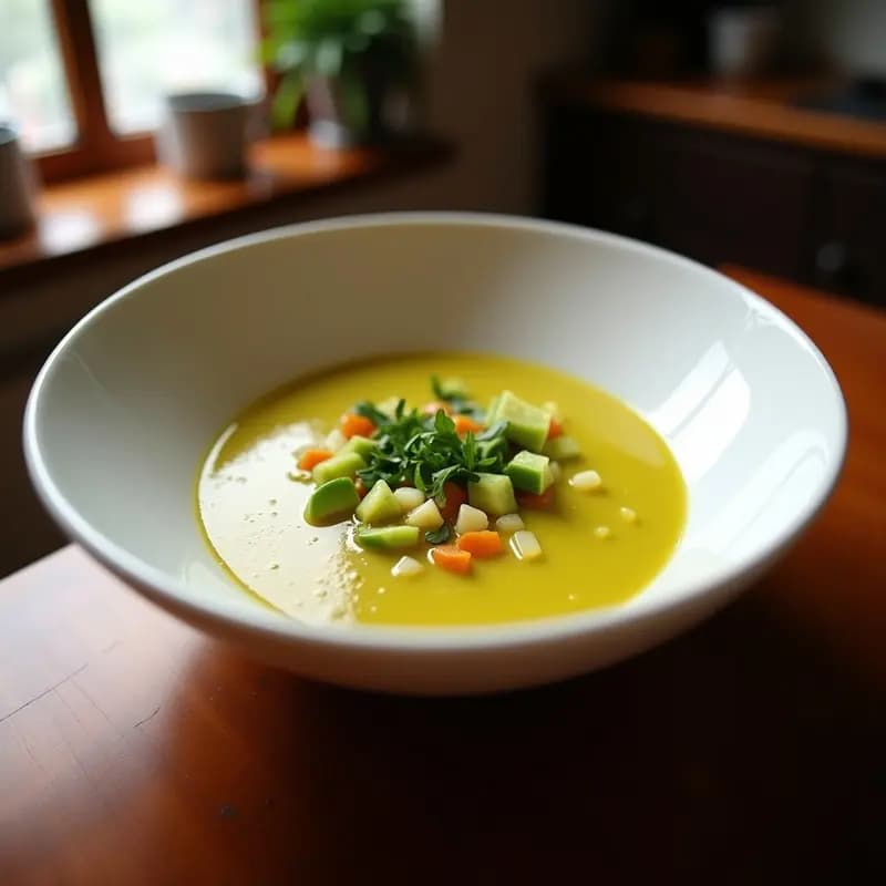 Sopa de Huesos de Aguacate y Jengibre: Receta Mexicana Zero Waste