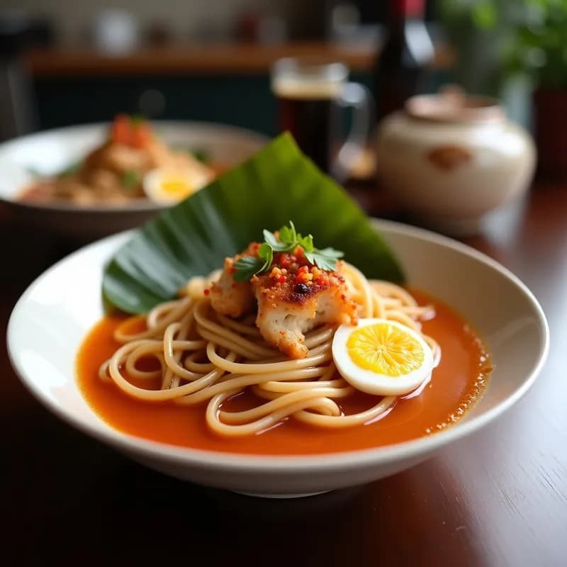 Sopa Japonesa de Udon con Pollo Teriyaki: Receta Reconfortante en 30 Minutos