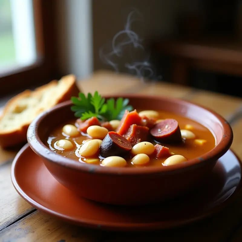 Sopa de Joandes: Potaje Asturiano de Alubias con Compango