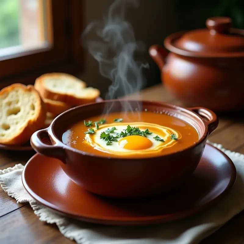 Sopa de Joannes con Pan Tostado: Receta de Pan Duro Aprovechado
