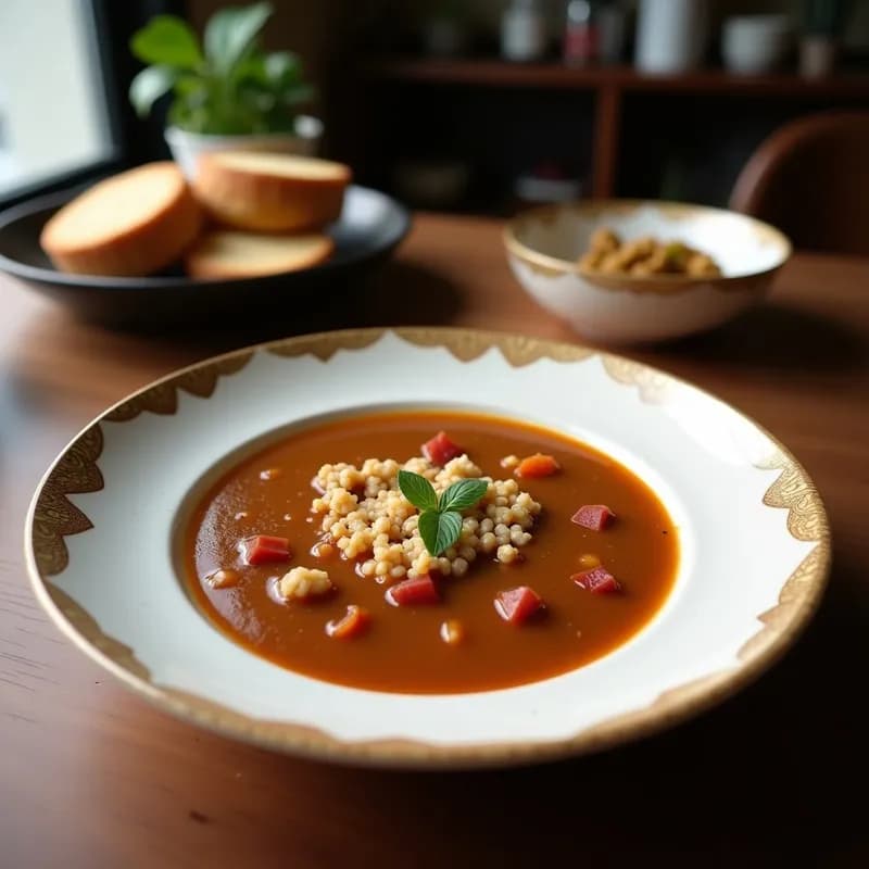 Sopa Joel Robuchon con Trufa Negra: Receta Gourmet en 30 Minutos