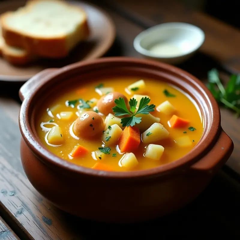 Sopa de Joetes con Azafrán: Receta Gallega de Nécora Fácil y Sabrosa