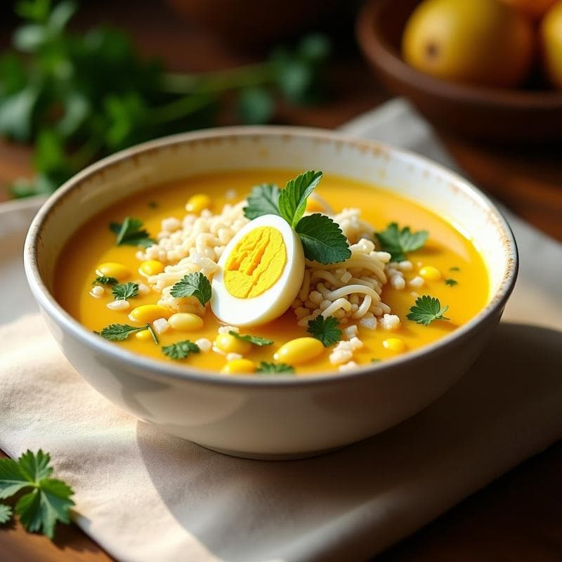 Sopa de Joja con Fideos de Arroz: Receta Peruana Tradicional en 30 Minutos