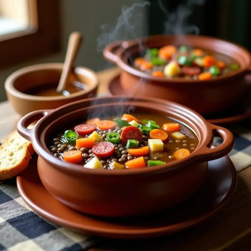Sopa de Lentejas a la Corrala de Sevilla: Receta Tradicional Andaluza con Toque Moderno