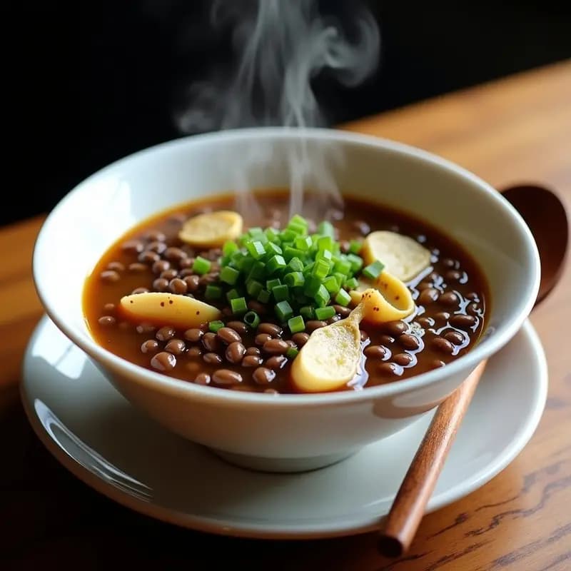Sopa de Lentejas Hongkonés con Jengibre y Cebollino: Receta China Caliente y Digestiva