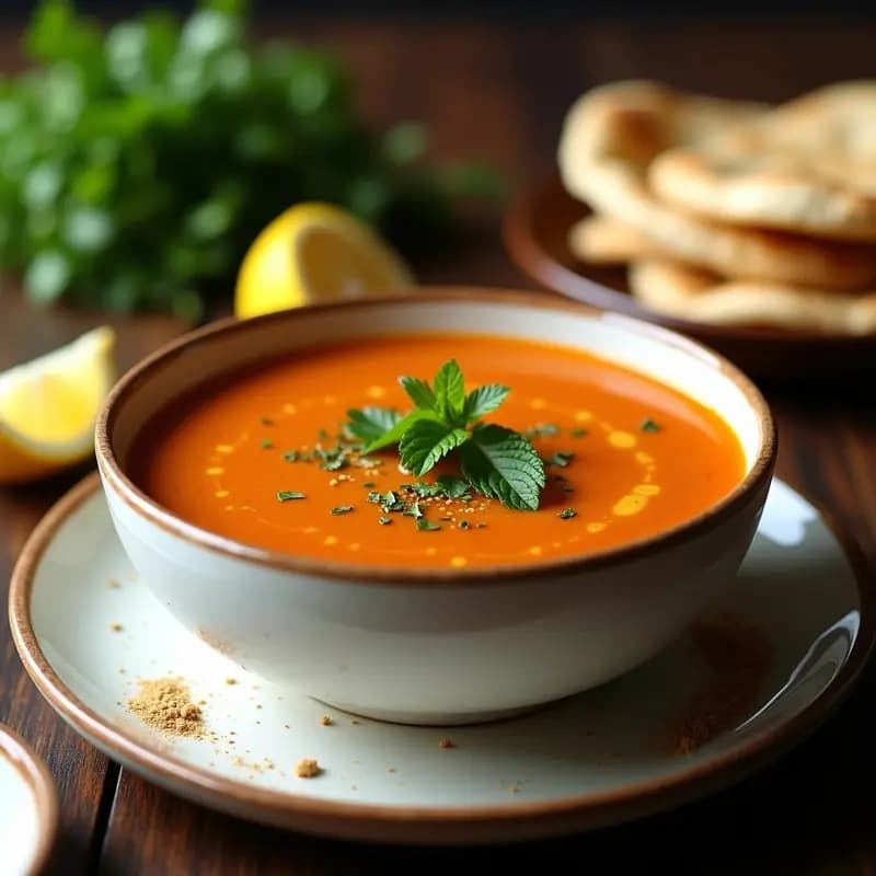 Sopa de Lentejas Rojas con Limón y Comino: Receta Siría en Olla Exprés