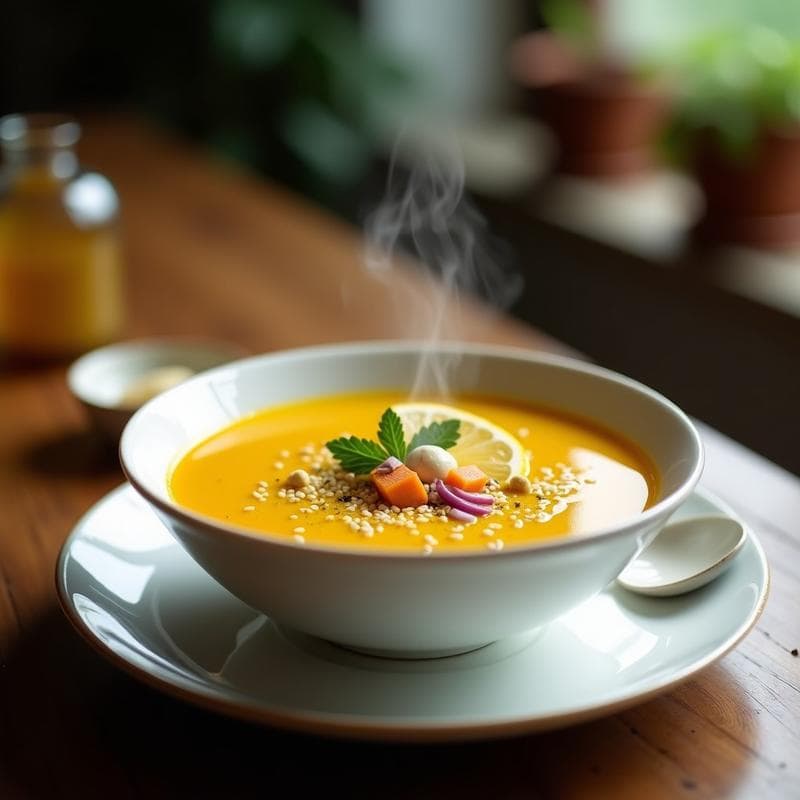 Sopa de Alma de Litchi y Jengibre: Receta China Desintoxicante en Olla Express