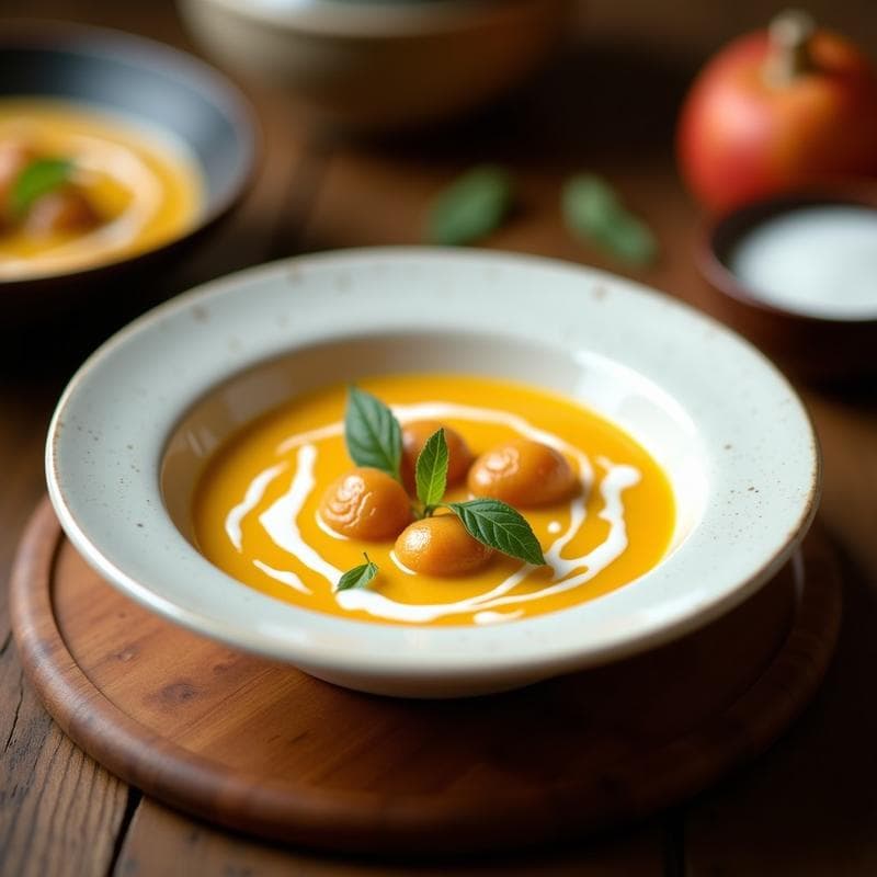 Sopa de Litchis y Jengibre con Leche de Coco: Postre Tailandés Frío y Exótico