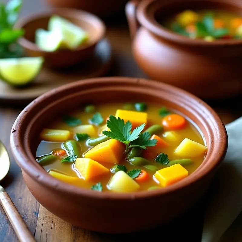 Sopa Menestra Peruana de Habas y Zapallo: Receta Tradicional Vegana y Nutritiva