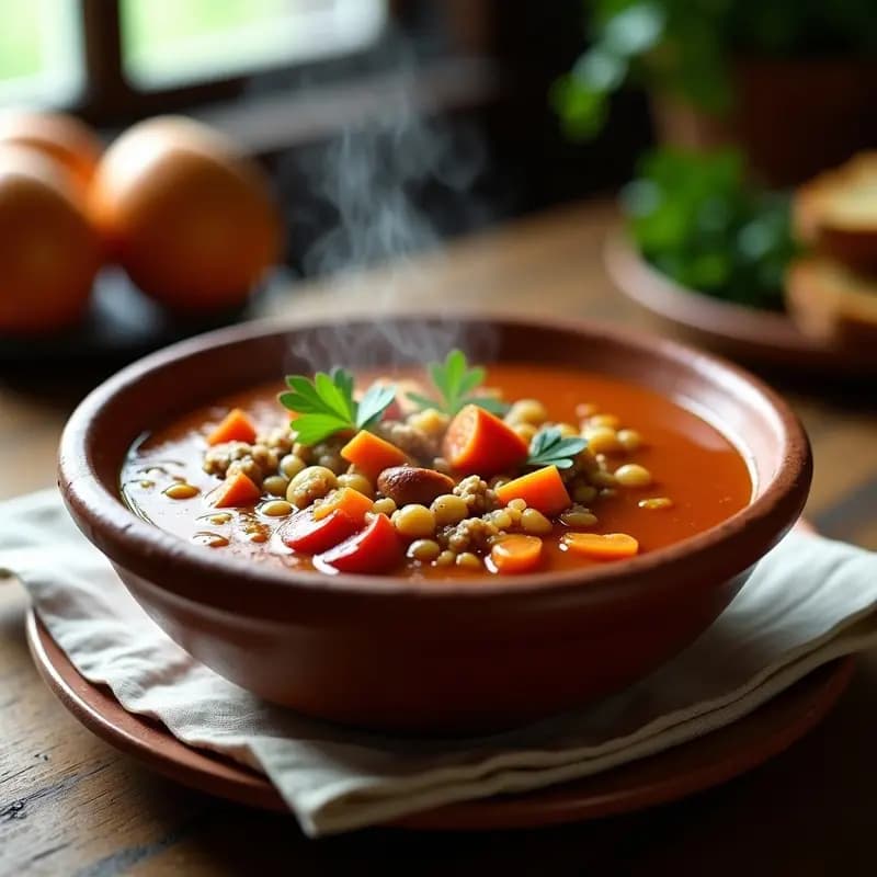 Sopa de Migas de Pan Duro y Verduras: Receta Tradicional Portuguesa Sin Desperdicios