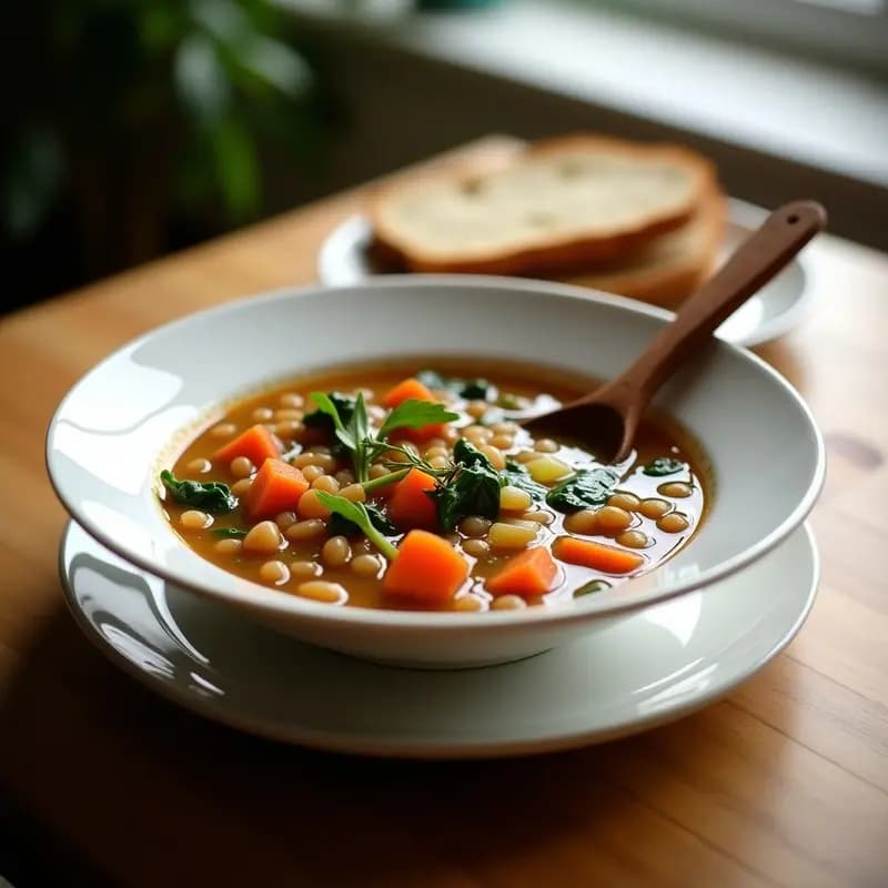 Sopa Minestrone con Lentejas y Verduras: Receta Italiana Económica para Tupper