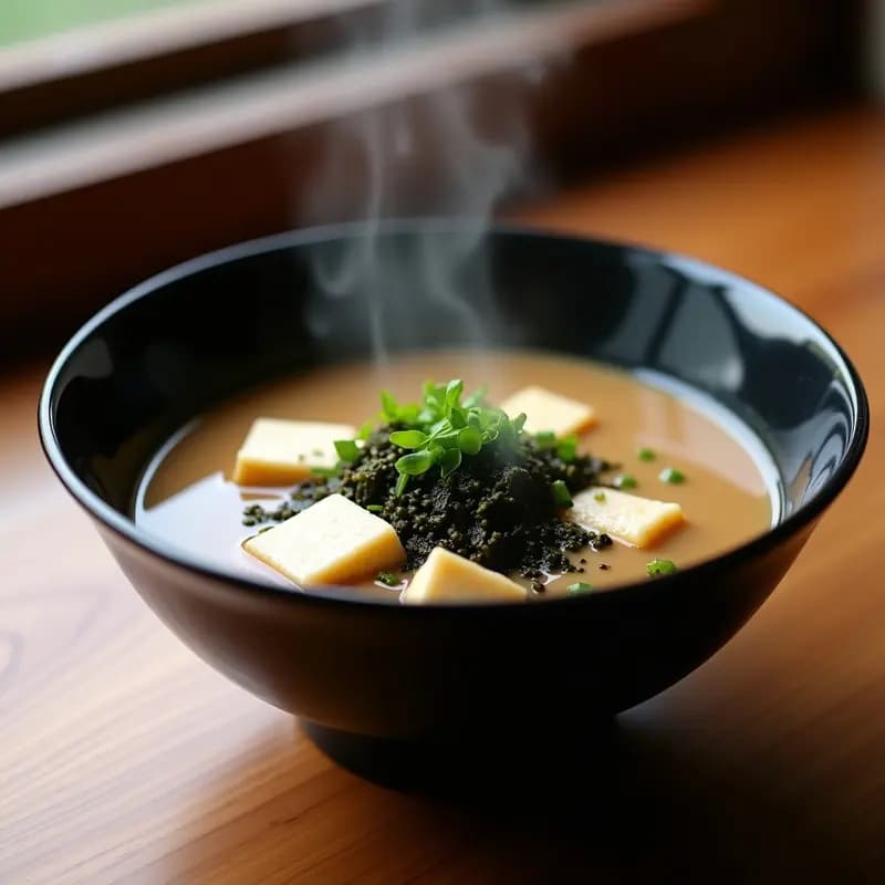 Sopa de Miso con Café y Tofu Sedoso: Receta Japonesa Innovadora y Reconfortante
