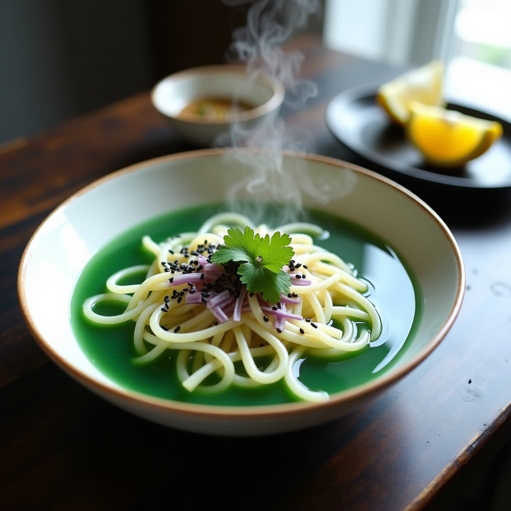Sopa de Misos con Fideos Shirataki y Espirulina: Receta Keto y Detox en 15 Minutos